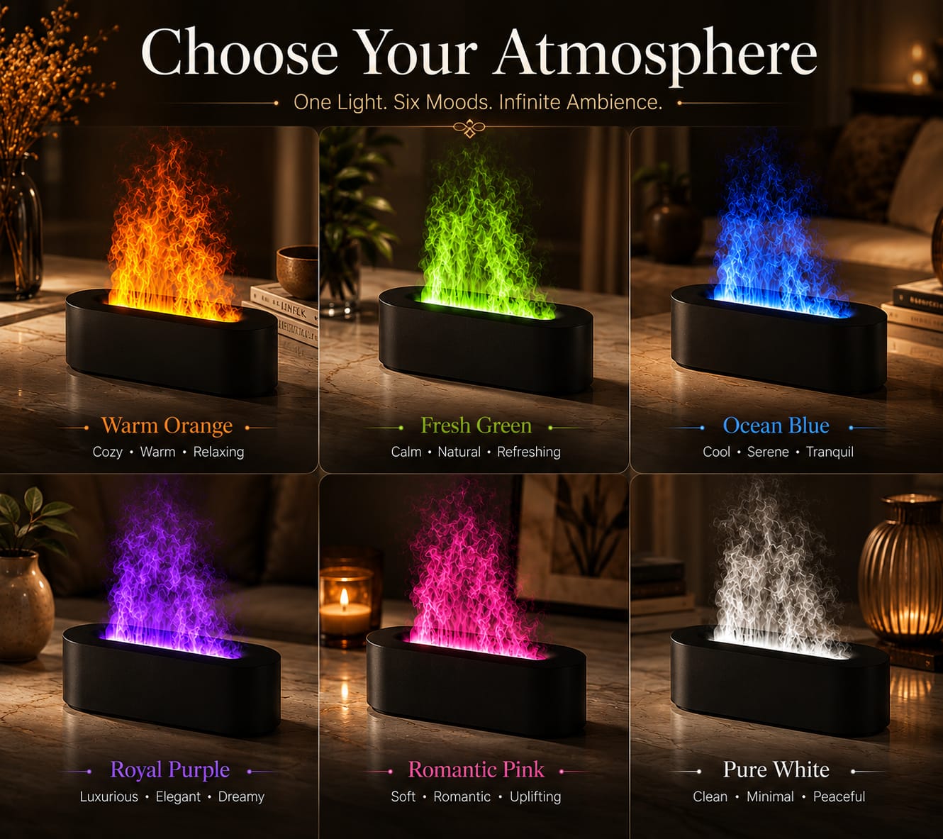 FLAMORA™ Flame Diffuser